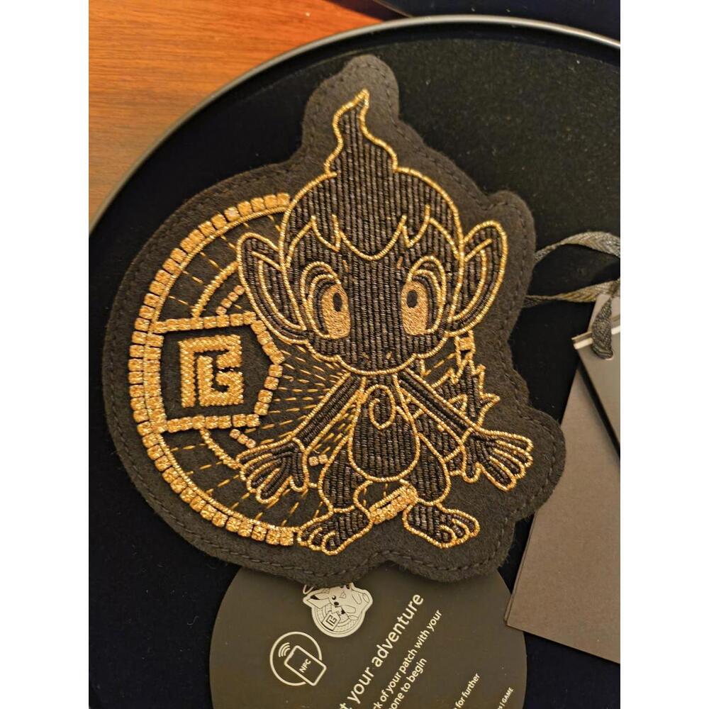 Balmain x Pokemon Chimchar Patch-Limited Edition-NFC Enabled New RARE - Picture 6 of 6